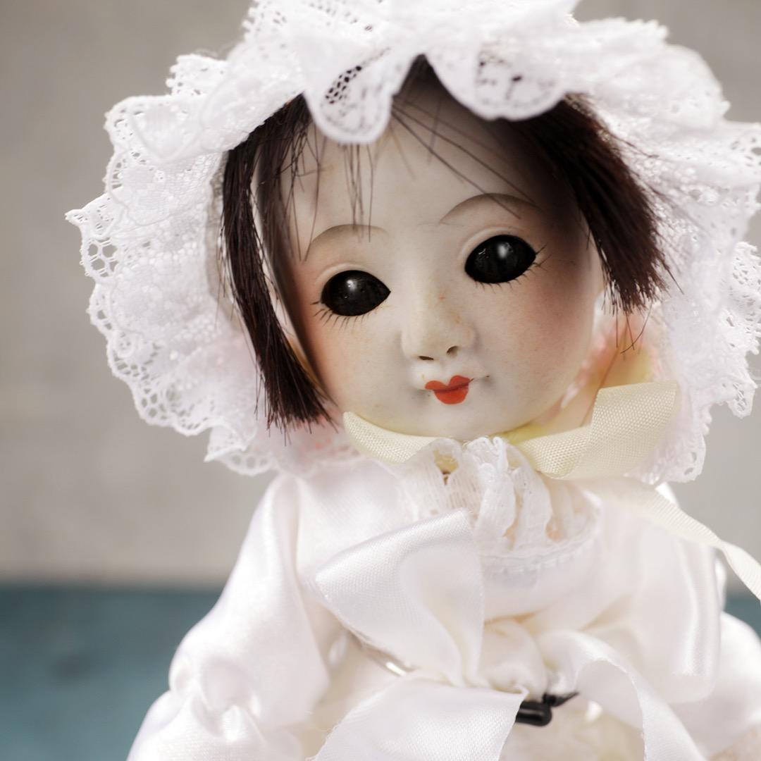 【可愛いサクラビスク・レトロドール3-4】ウエディング・さくら