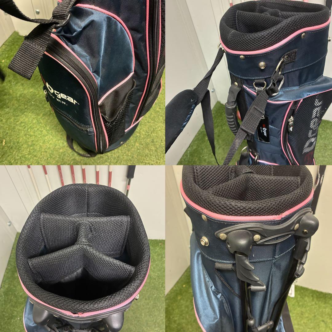 レディースゴルフクラブセット【Wilson】【SA GEAR】【初心者用】★