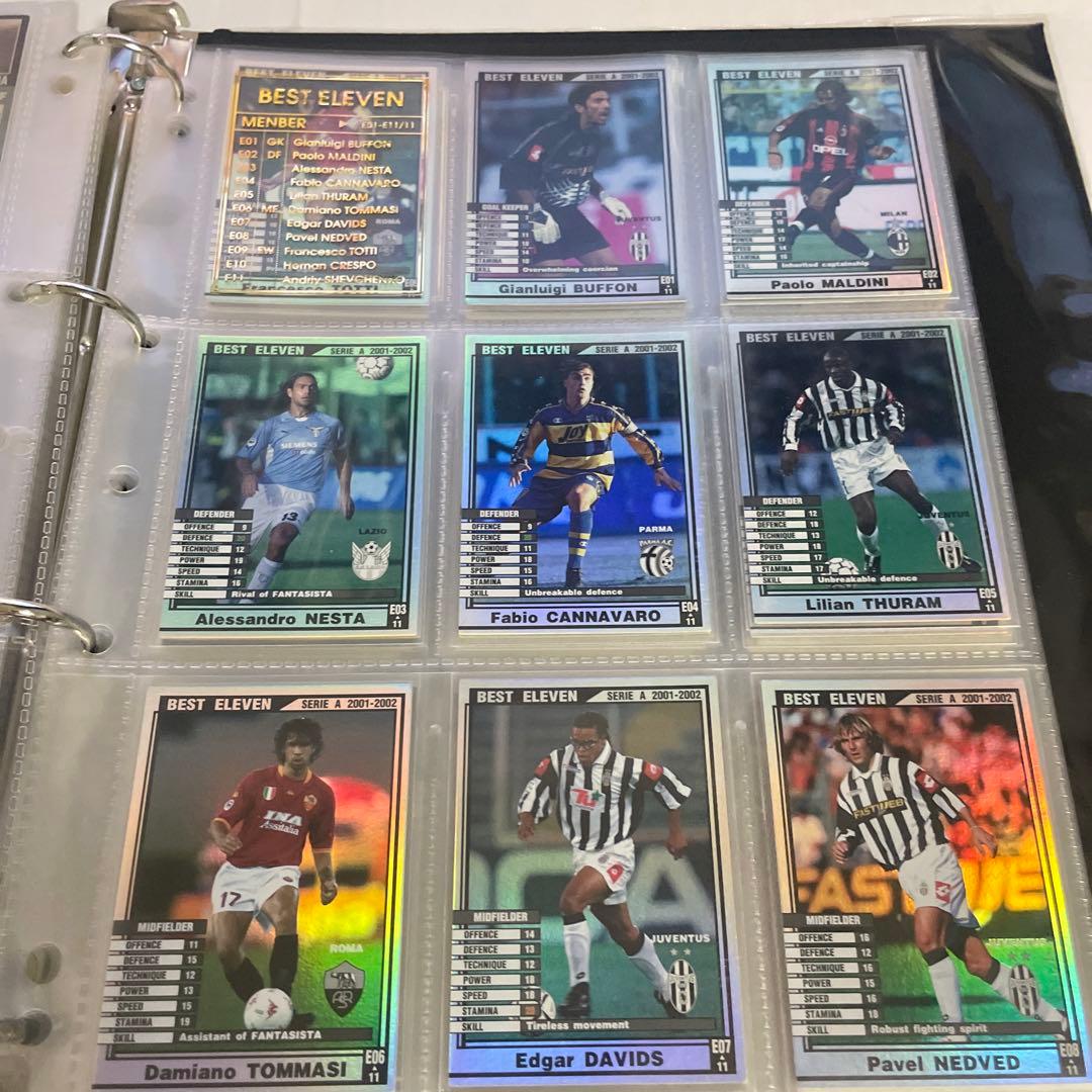 wccf footista 2001-2002 フルコンプ　バインダー