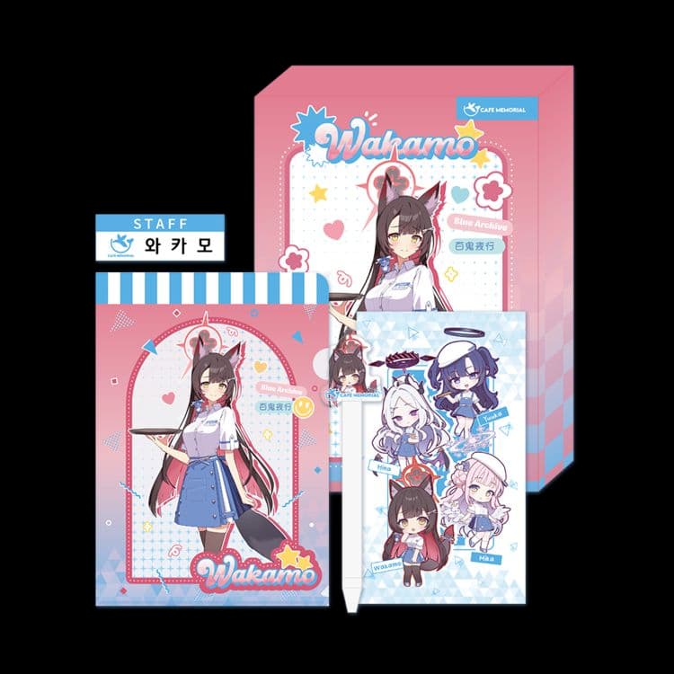 韓国限定)ブルーアーカイブ メモリアル カフェ フルセット!