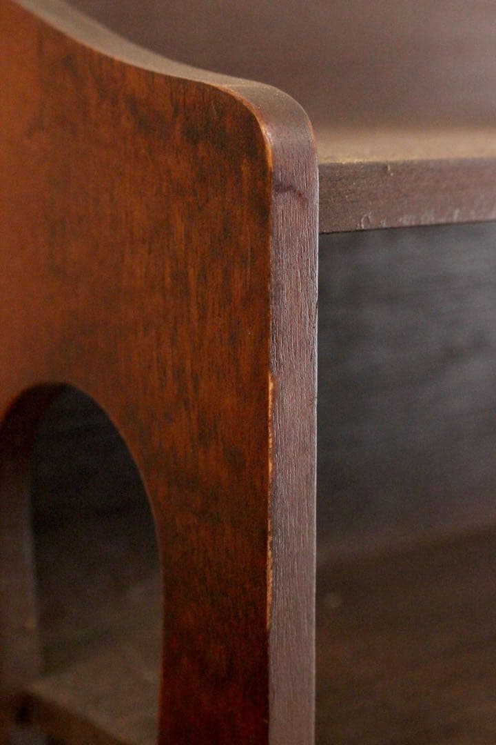 No5230 ヴィンテージ　木製吊り棚　高さ42×横幅101.5cm 送料無料