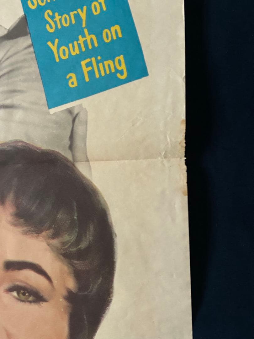 雨の朝巴里に死す　USオリジナル映画ポスター