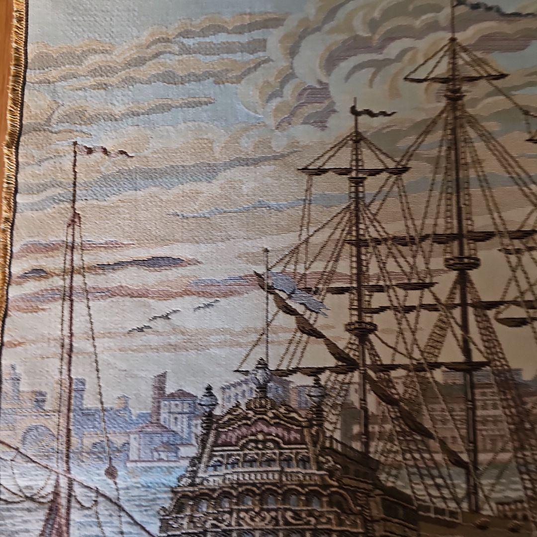 イタリア タペストリー ジャガード織り