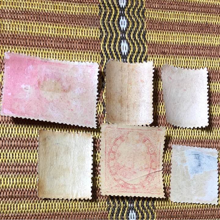 明治時代切手6種！カタログ価8万2000円！明治銀婚、日清戦争、東宮御婚儀、日露