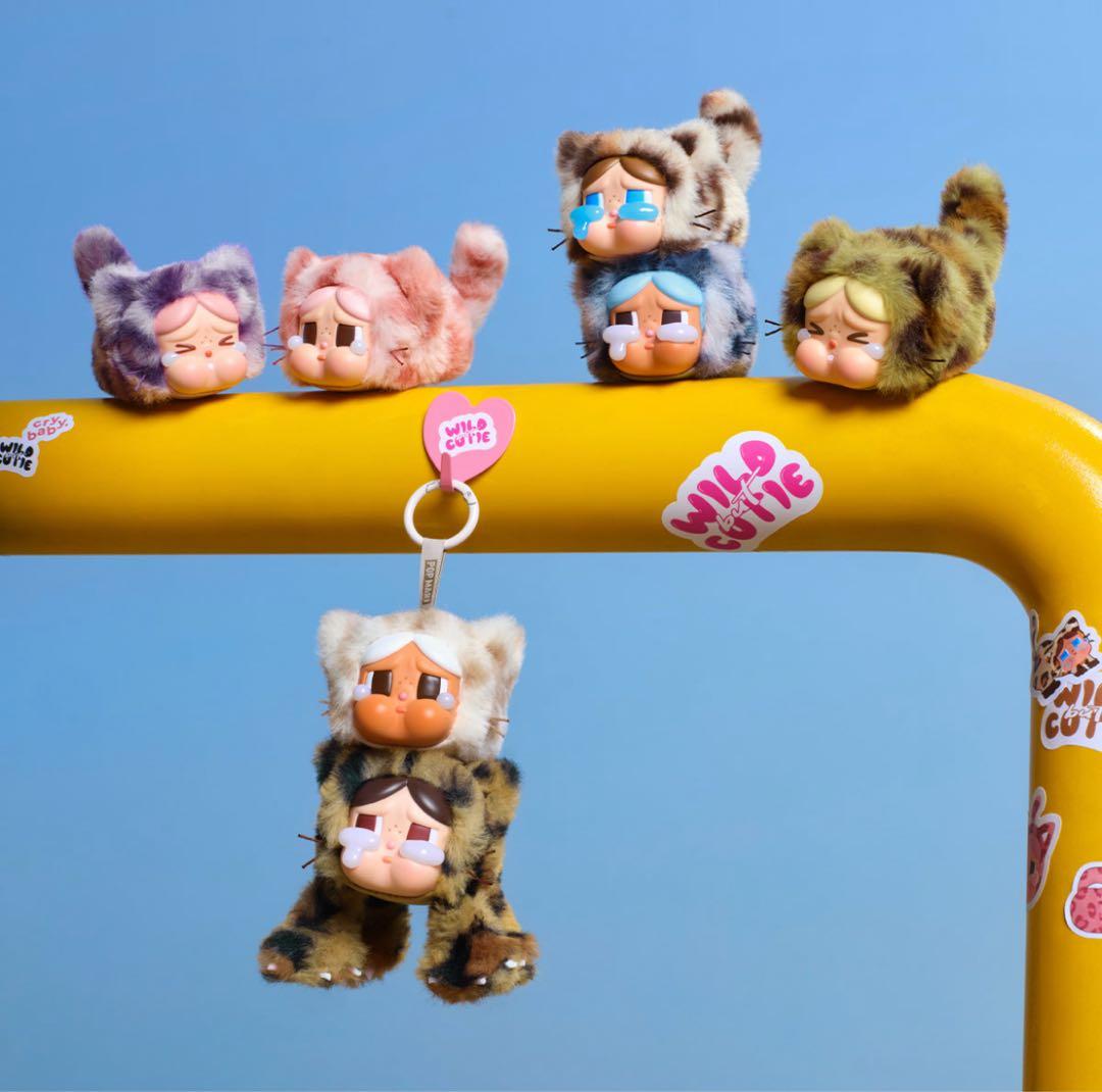 ぬいぐるみ crybaby WILD but CUTIE POPMART