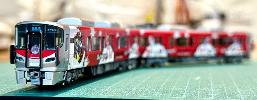 227系　カープラッピング　広島　227系0番台　KATO レッドウイング