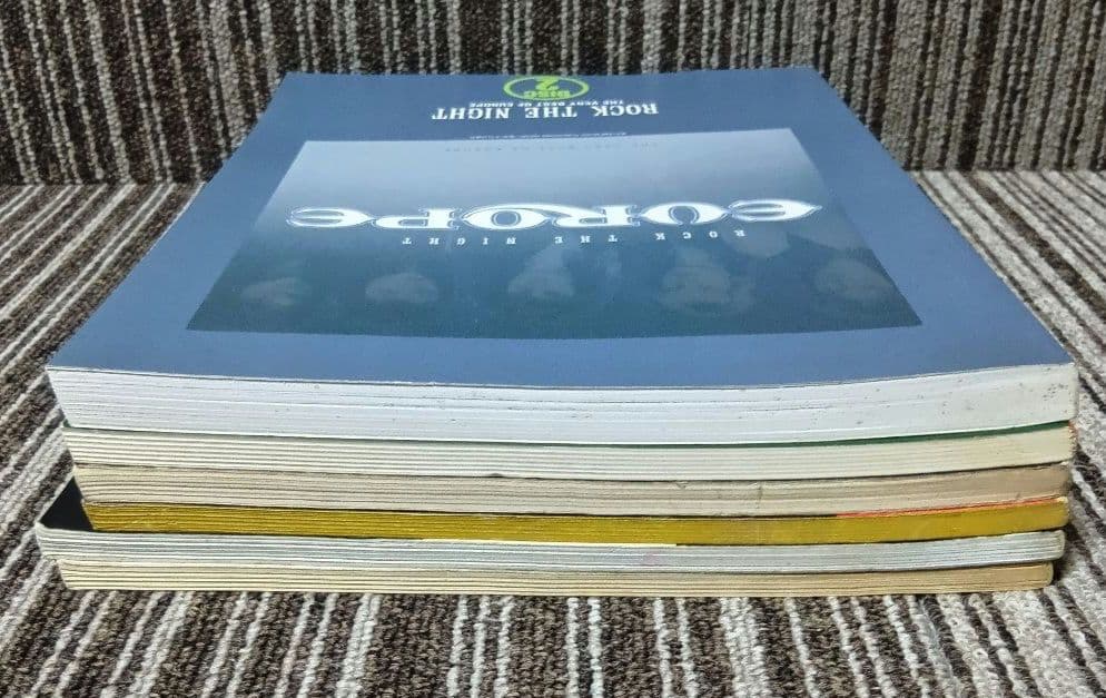 ヨーロッパ 楽譜 Europe バンド・スコア ギター・スコア　まとめ売り