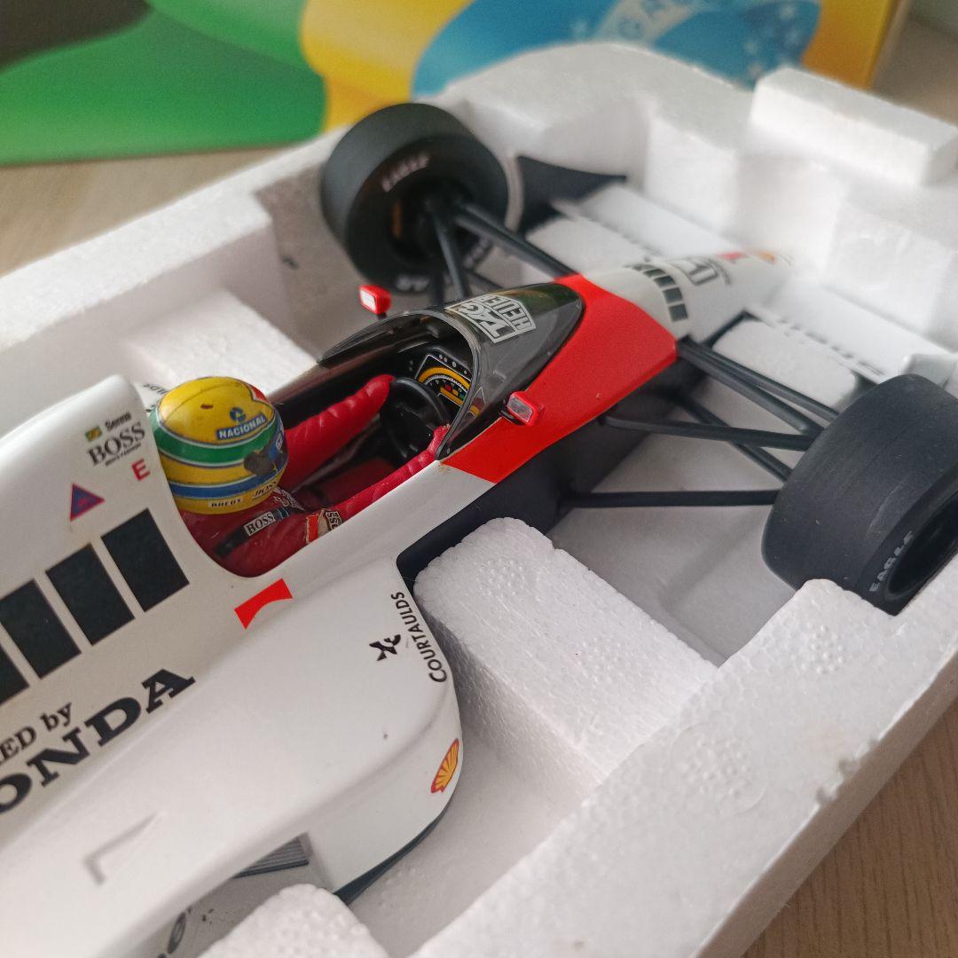 アイルトンセナ レーシングカーコレクション 1/18 マクラーレンホンダ1989