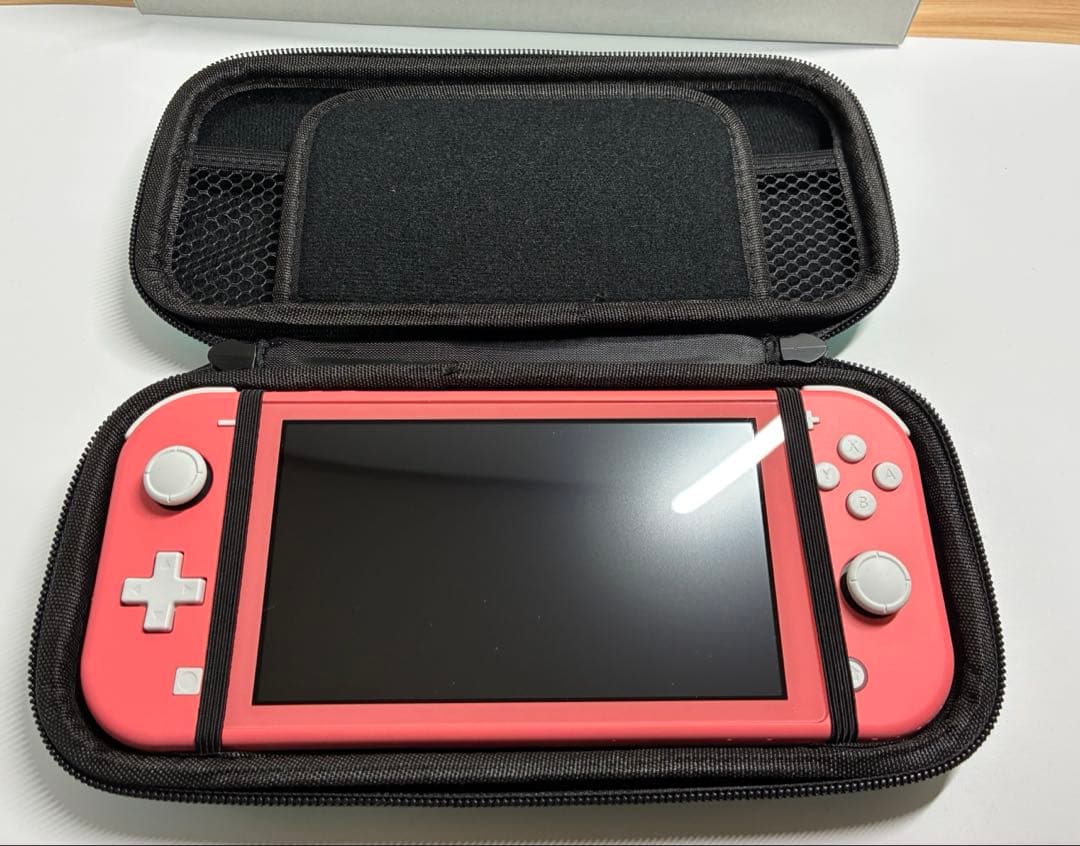 Nintendo Switch Lite ピンク ケース付き