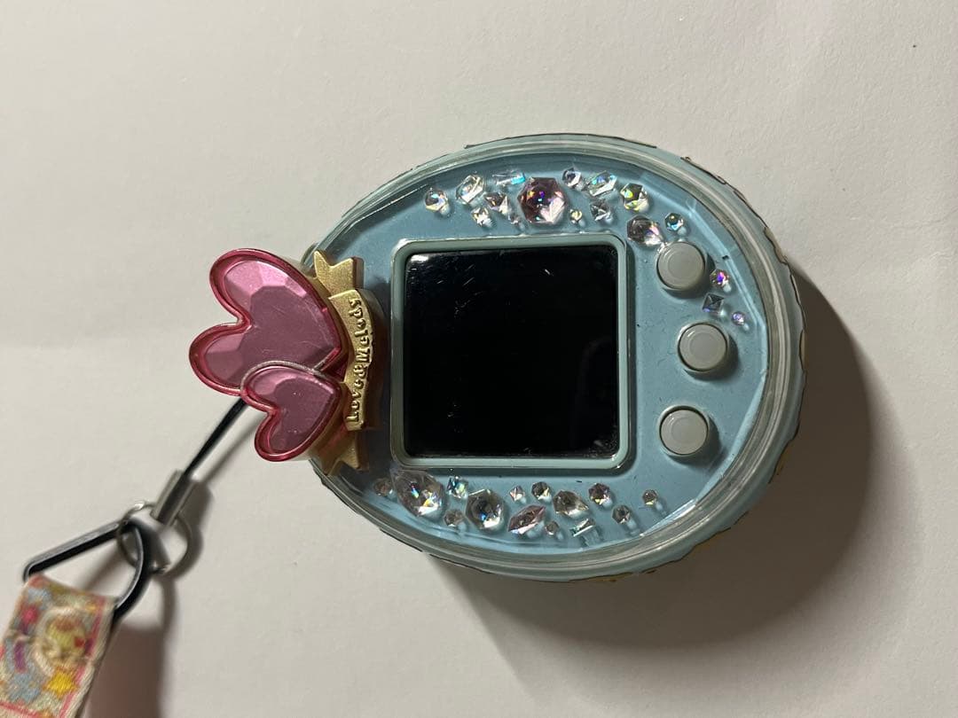 たまごっちピース ブルー　ストラップ付