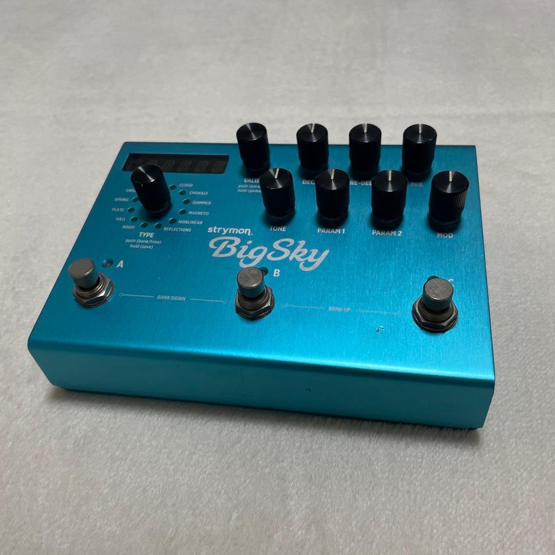 strymon BigSky ストライモン ギター ベース リバーブ