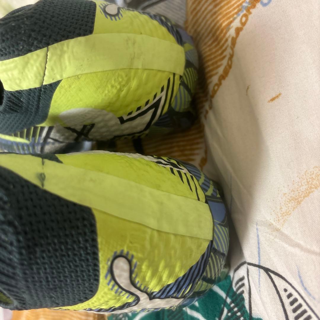 Puma サッカーシューズ FG ブラック/イエロー/ブルー