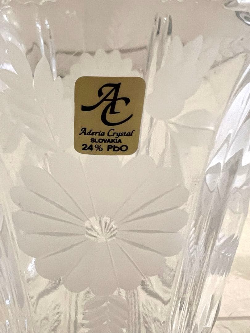 花瓶　スロバキア製