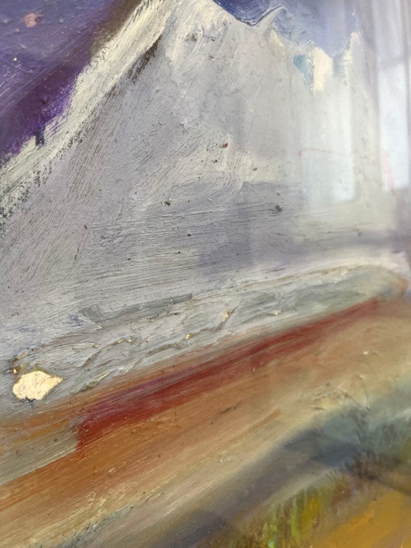 【貴重】後藤愛彦作 富士山の油絵