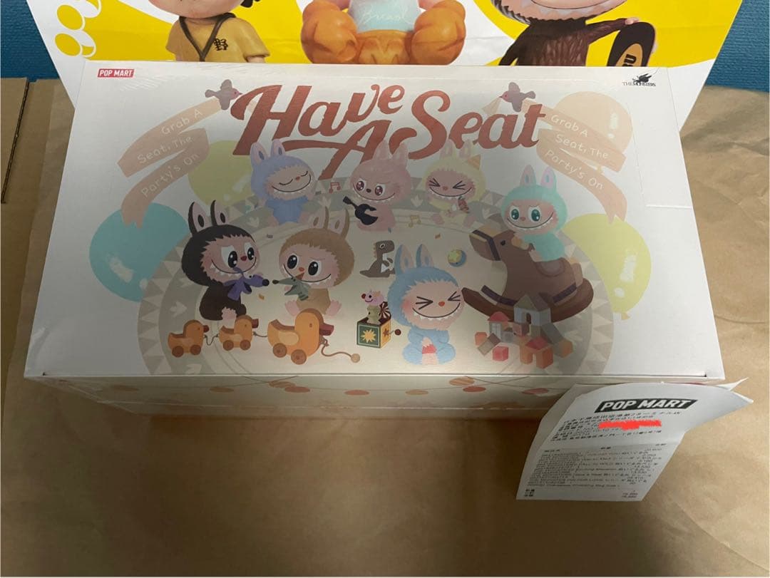 【正規品】 ラブブ ハブアシート アソート BOX シュリンク付 POPMART