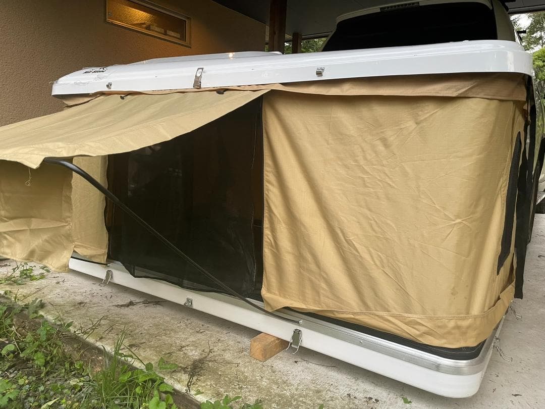 【値下げ】ルーフテント　タワー型　２０２５年６月購入【od312】