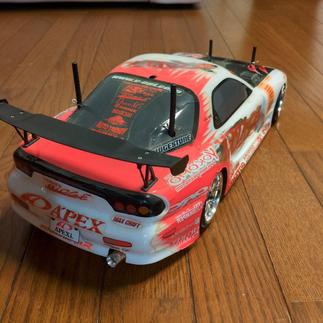 ヨコモ　ボディ　シャーシ　APEX RX-7 ドリフトラジコン 1/1
