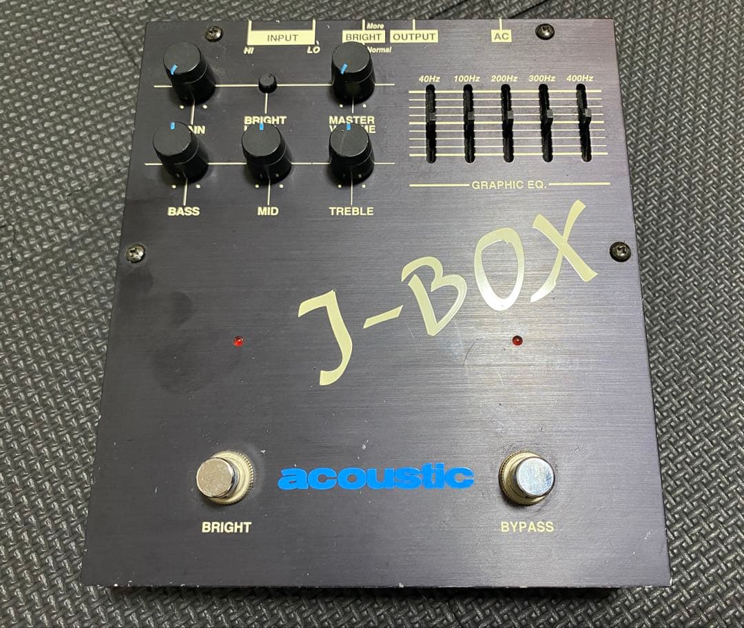 acoustic J-BOX ベース用プリアンプ