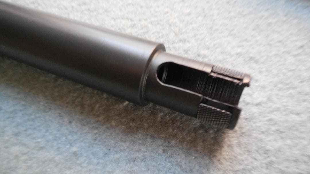 マルゼン　ワルサーP38　ac41ガスガン専用　サイレンサー　差し込みワンロック