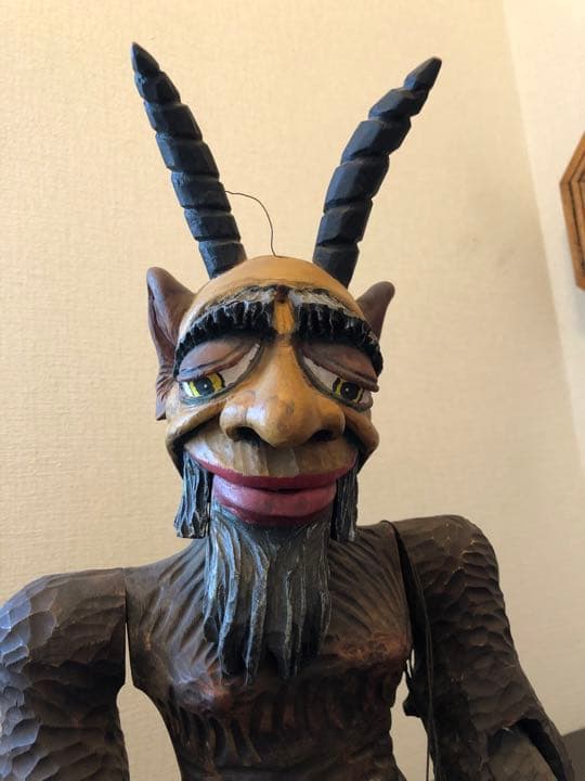 アンティーク　デビル 悪魔　Devil マリオネット　骨董　ミッドセンチュリー