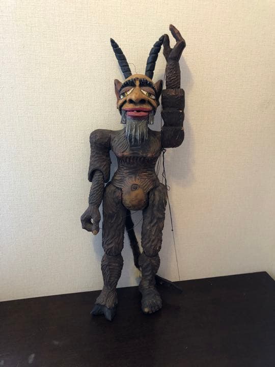 アンティーク　デビル 悪魔　Devil マリオネット　骨董　ミッドセンチュリー