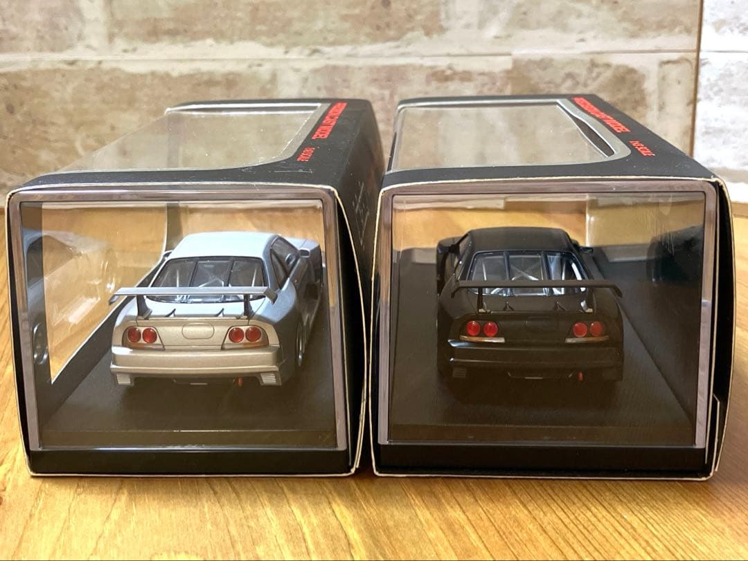 hpi 1/43 NISMO GT-R LM シルバー ブラック　2個セット