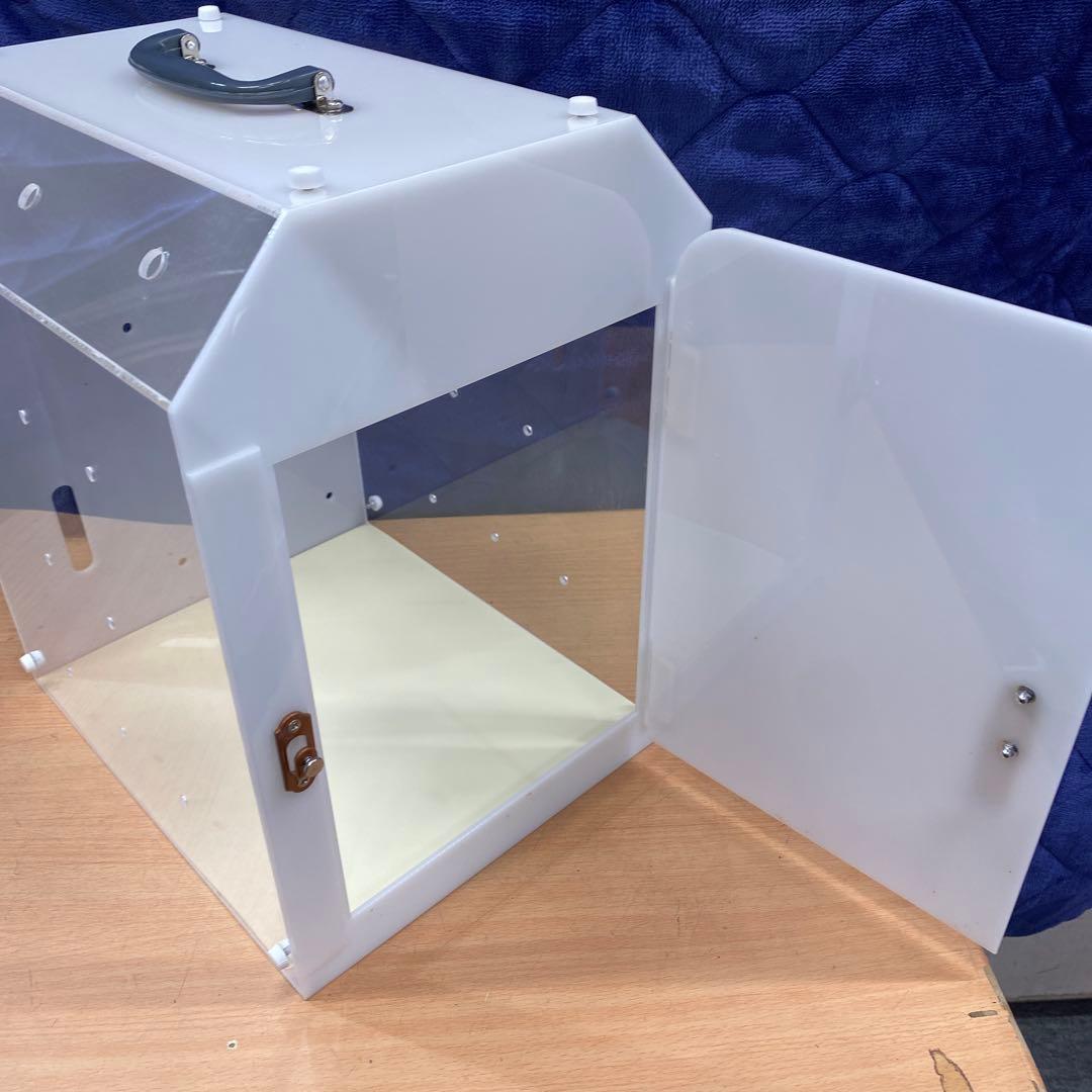 美品！フクモモお泊まりケージ 高級アクリルケース