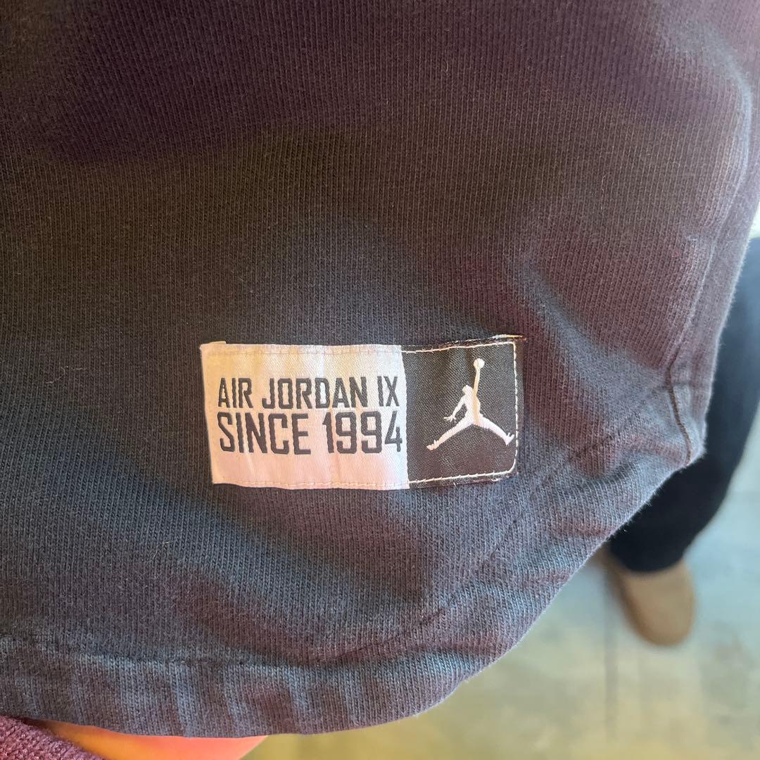 ジョーダン ブランド ベースボールシャツ 45番 刺繍ロゴ 黒 M