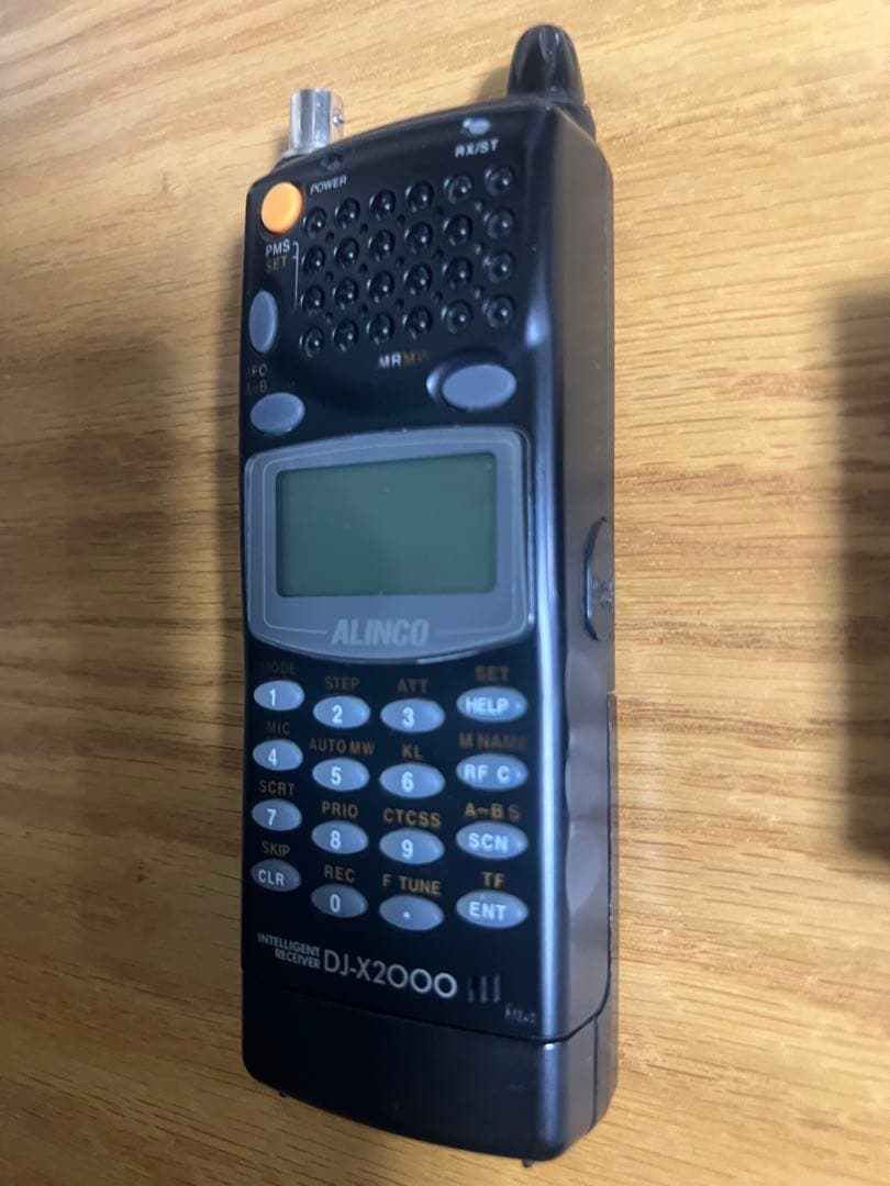 ALINCO DJ-X2000 無線機 + M-75 M-100 プリアンプ