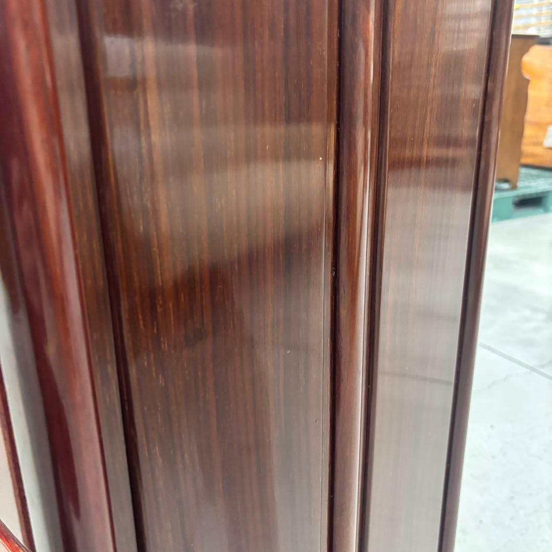 螺鈿家具 螺鈿細工 唐木 花梨 引き出し 7段 チェスト 無垢材　ラデン細工