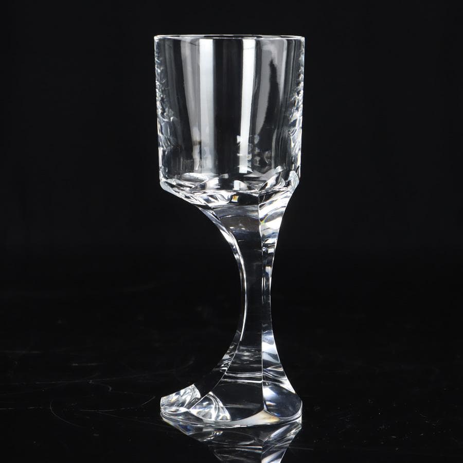 Y2935-1A バカラ クリスタル 超希少作品「ナルシス」ワイングラス