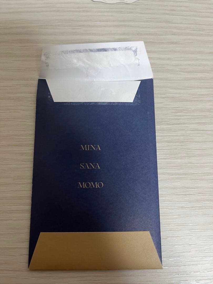 MISAMO PLAYリスニングパーティー 入場特典 トレカ