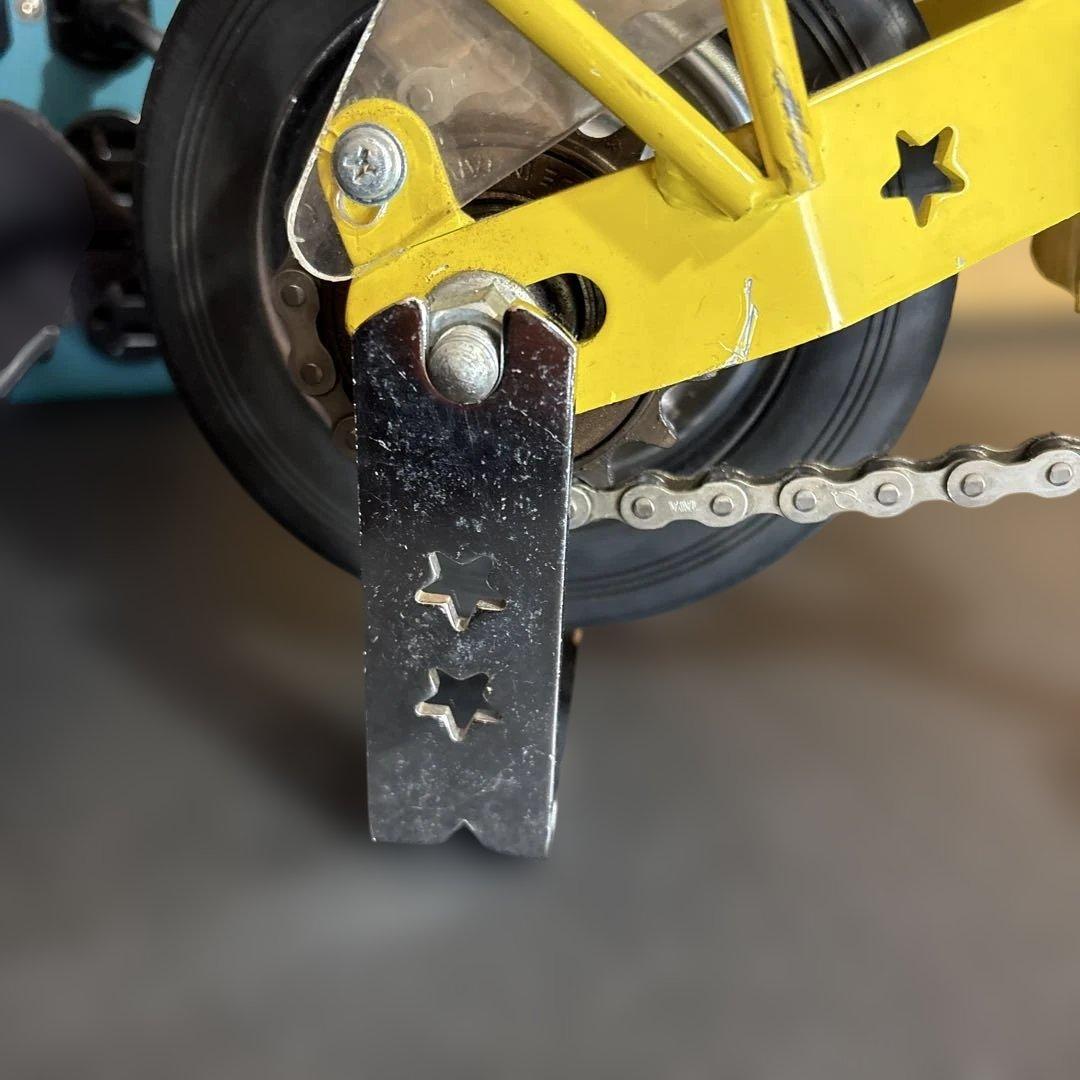 ミニ自転車 MYPALLAS マイパラス　豆チャリ　自立スタンド付き