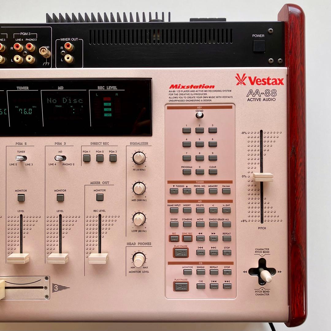 【カフェアプレミディ】VESTAX AA-88☆MIXSTATION☆希少極上品