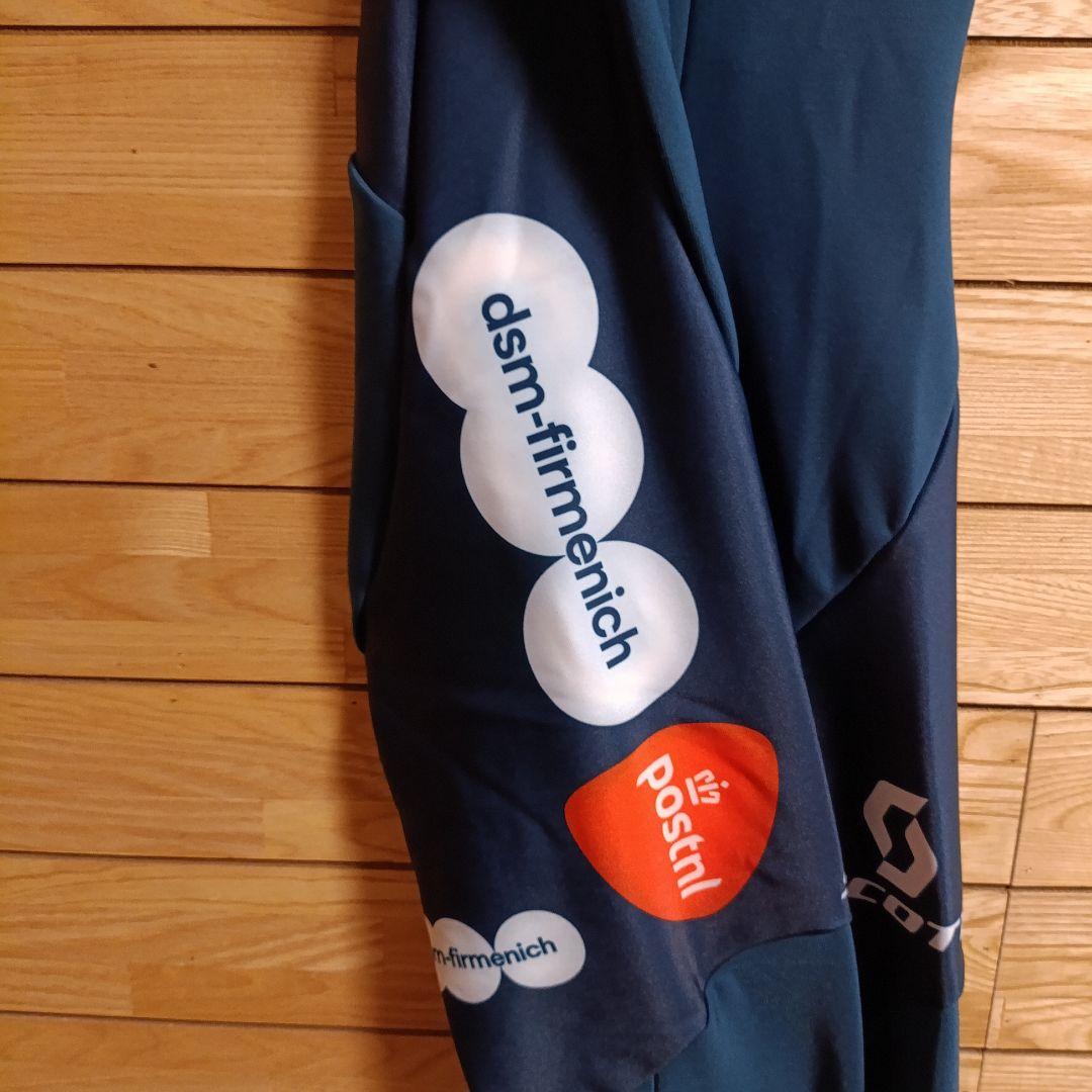 支給品　Team dsm firmenich PostNL　ビブタイツ　裏起毛