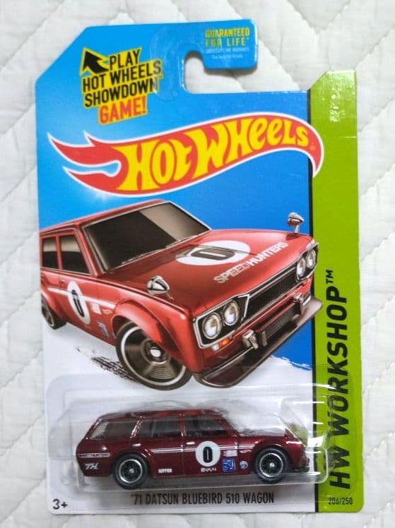 Hot Wheels ホットウィールブルーバード510ワゴン スーパートレジャー