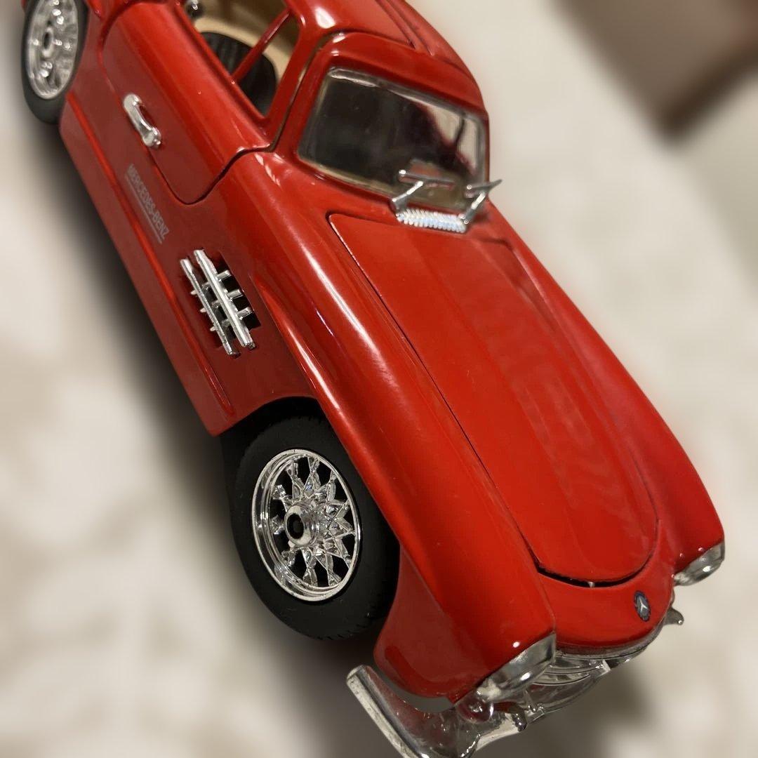 希少！メルセデスベンツ 1954 1/24赤 Mercedes 300 SL