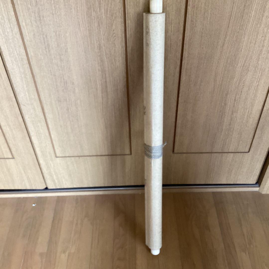 横山大観　紙本掛軸　一幅　複製画　【　無花果に八八鳥図　】　軸先骨