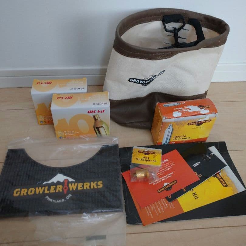 GrowlerWerks uKeg 128オンス 3785ml セット売り