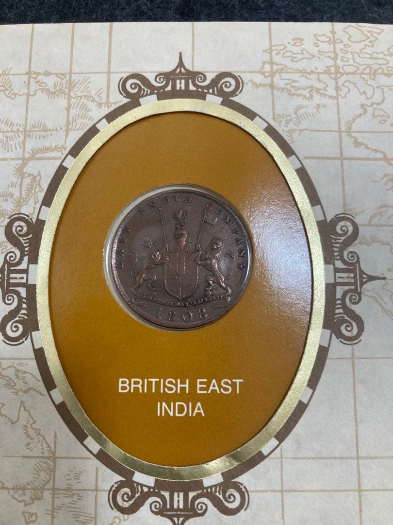 フランクリンミント 世界の偉大な歴史的 東インド会社 3枚