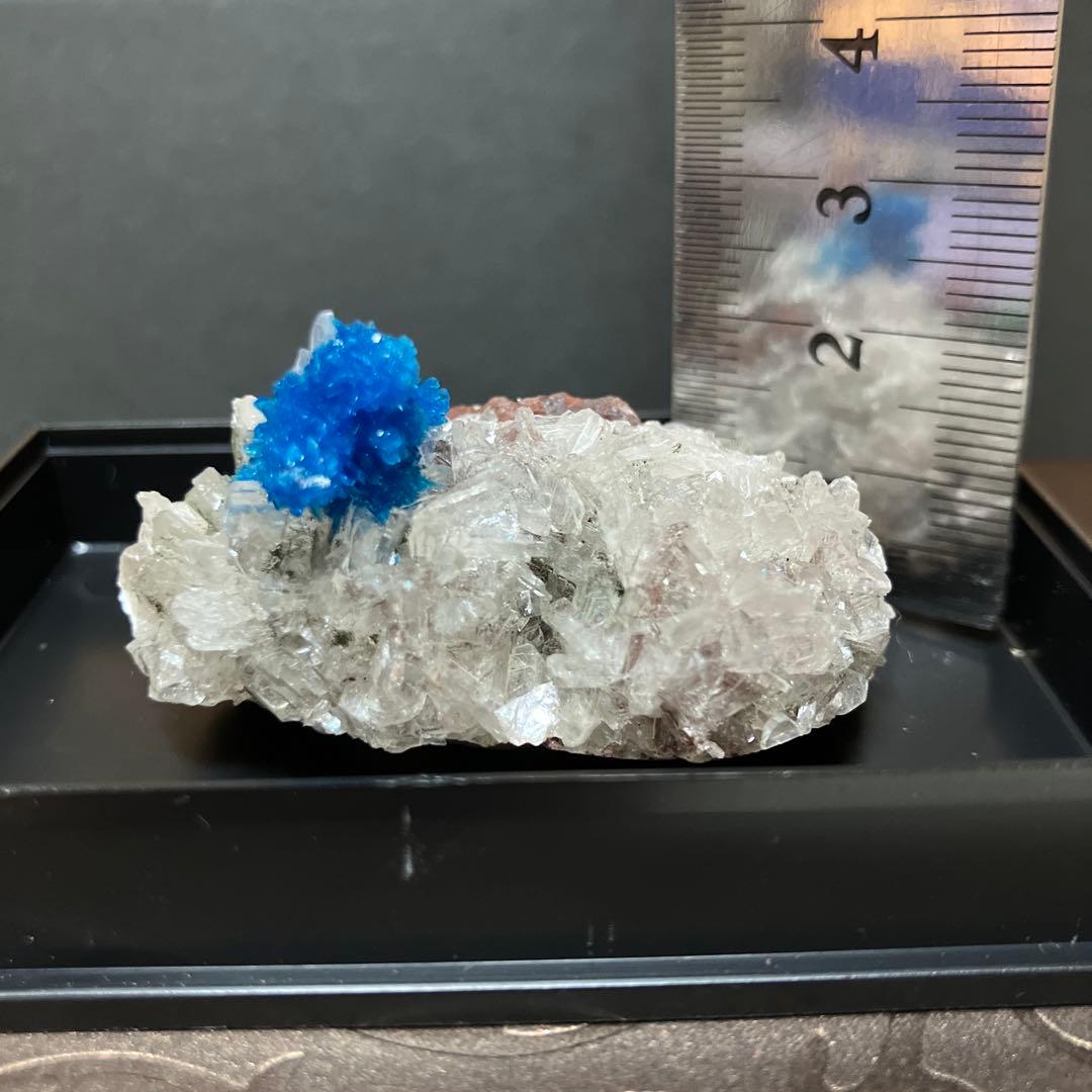 ②カバンシ石　カバンサイト　標本　原石　天然石　鉱物　鉱石　青　ブルー
