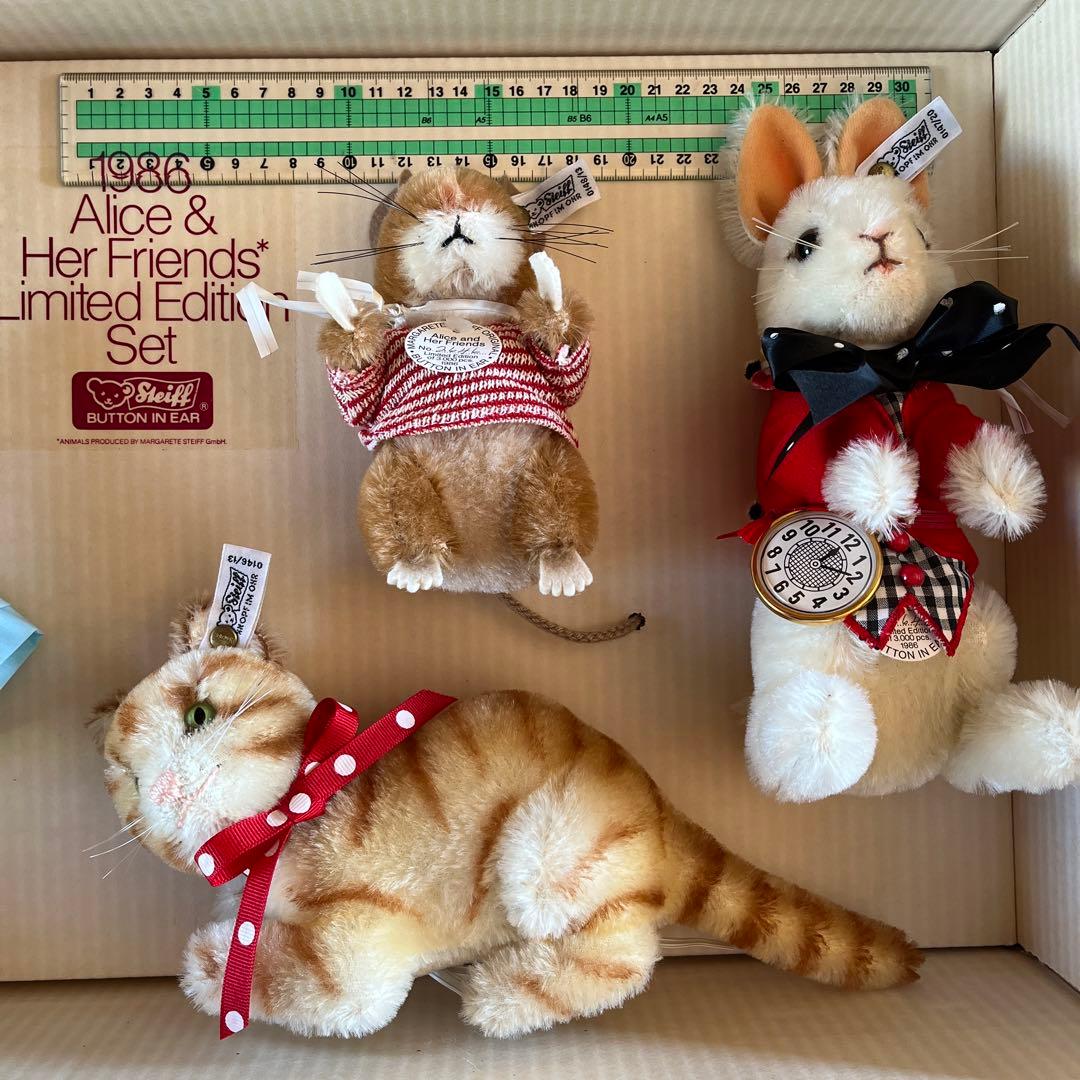 シュタイフ　Alice&Her Friends アメリカ限定　1986年　アリス