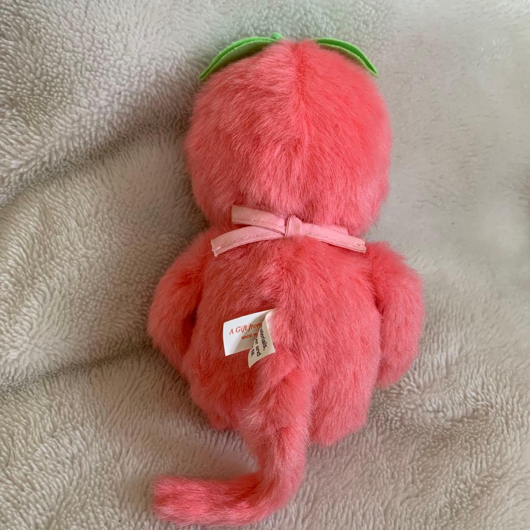 ［セキグチ ］❤️ご当地モンチッチ❤️桃⭐️FUKUSHIMA ぬいぐるみ約19㎝