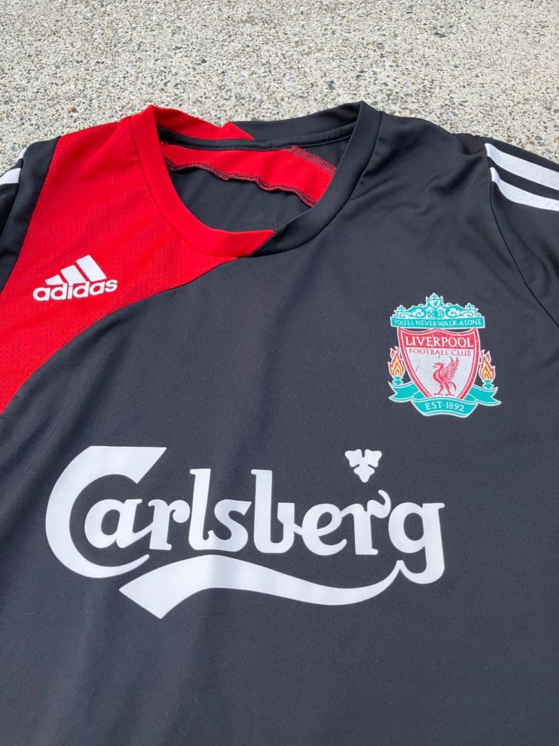 【希少】アディダスxリバプールFC トレーニングシャツ　ビンテージM
