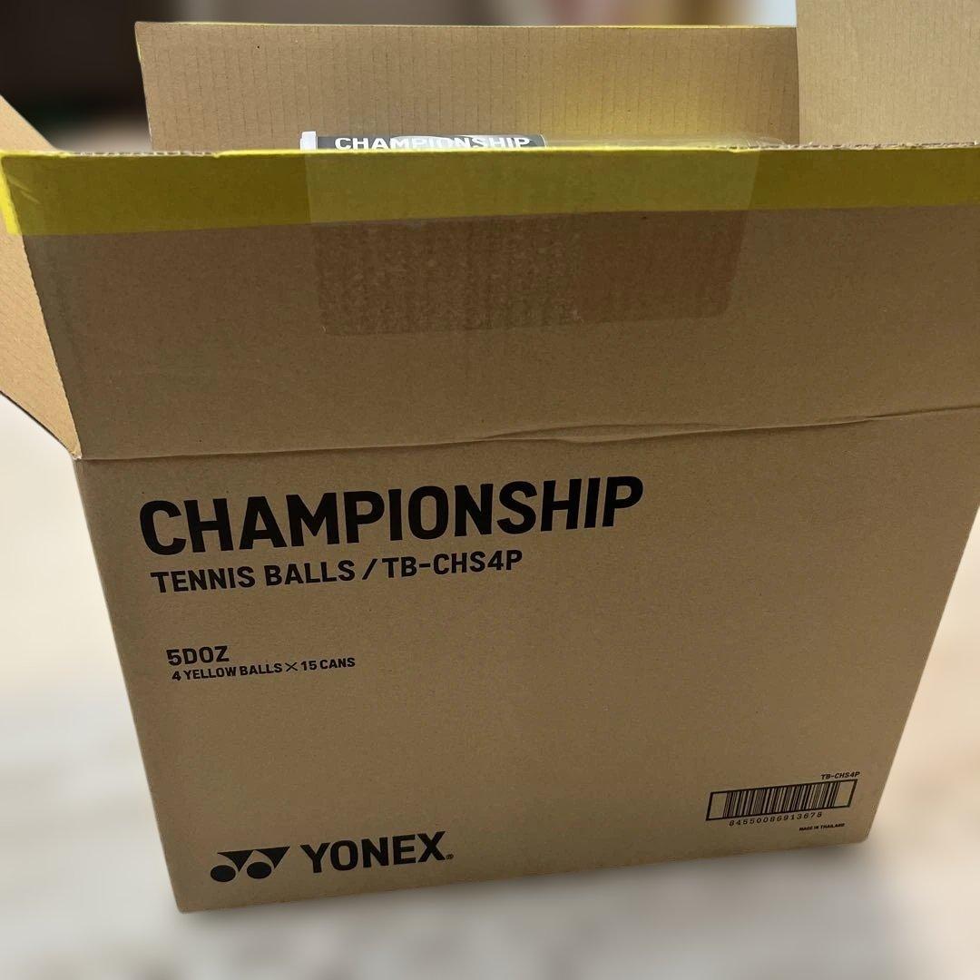 ヨネックス テニスボール チャンピオンシップ (1箱60球/5ダース)