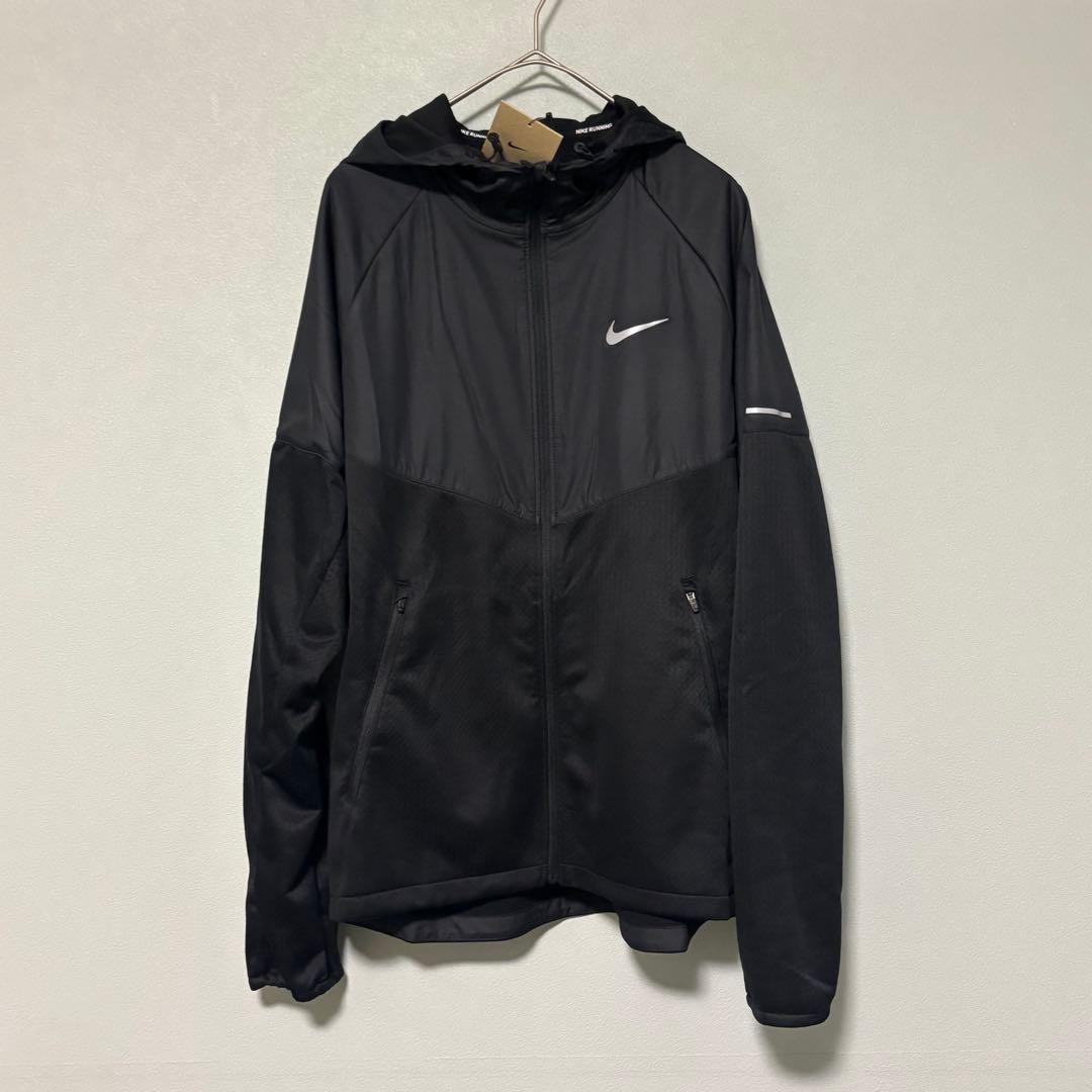 S 新品 ナイキ ランニングジャケット スフィア 防寒 サーマ ウィンドブレーカ