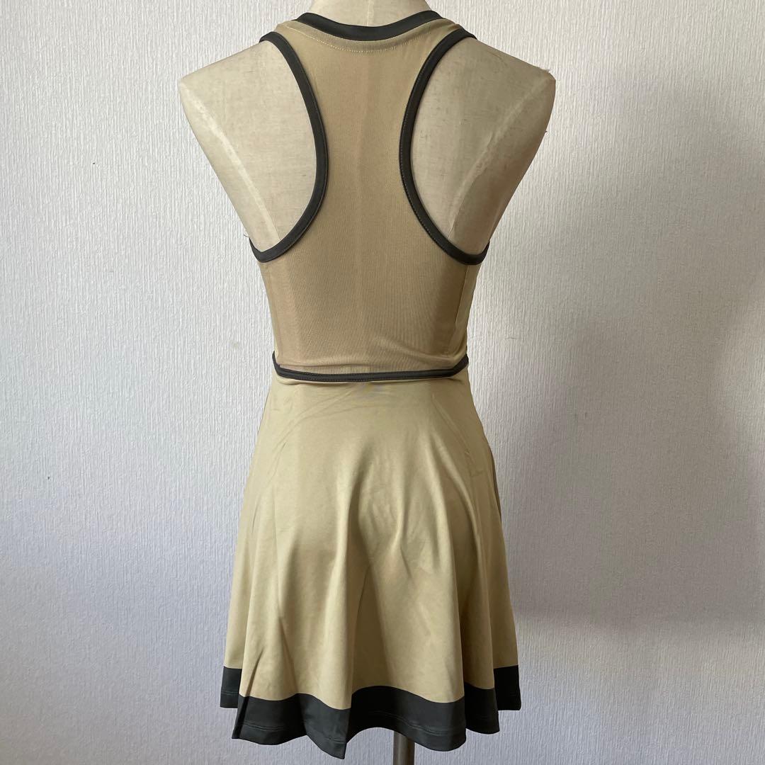 日本初上陸　セブンシックス　テニスウェア　ワンピース　サンドベージュ