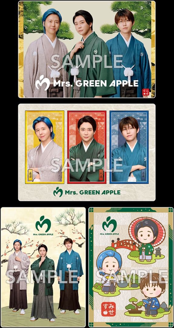 一番くじ 第1弾第2弾第3弾全賞品コンプリート Mrs. GREEN APPLE
