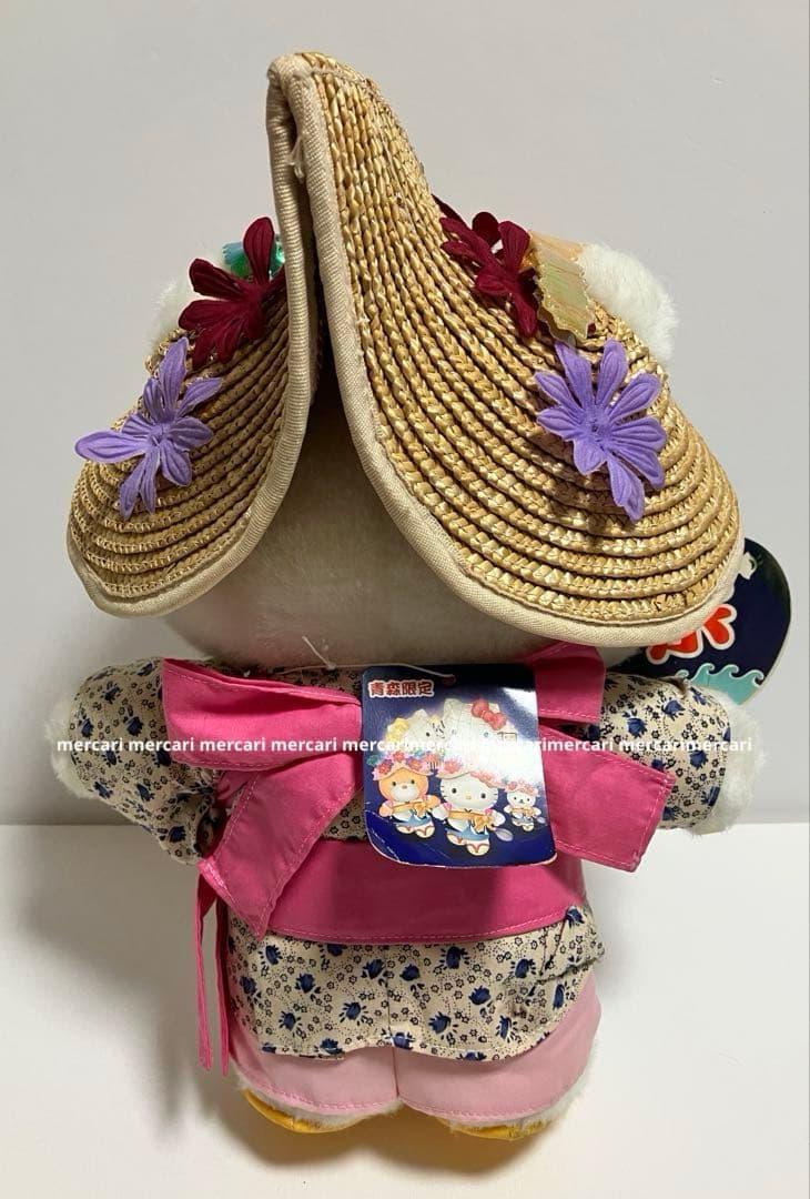 貴重 ご当地キティ 青森限定 青森 ねぶた ぬいぐるみ L 跳人 浴衣