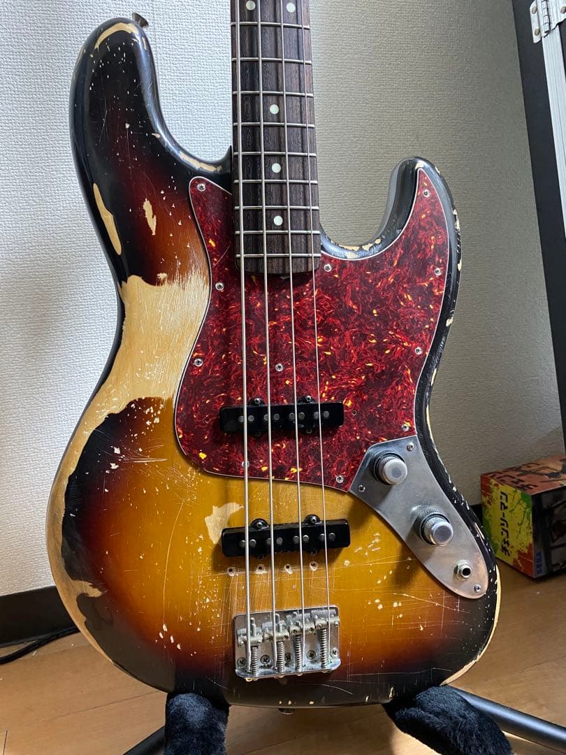 ベース Fender Japan Jazz Bass Heavy Aged